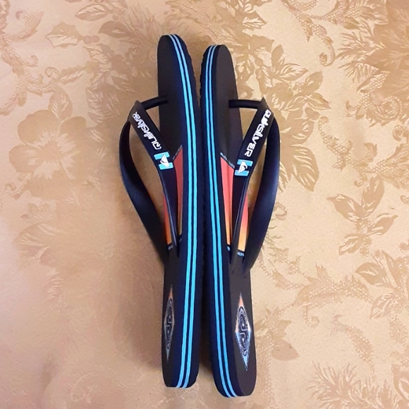 QUIKSILVER Women's Molokai Flip-Flops Athletic Sandal Size 9 Black - Picture 7 of 11